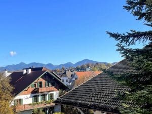 Blick über die Dächer von Murnau
