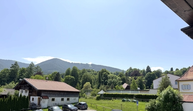 Bergblick vom Südbalkon