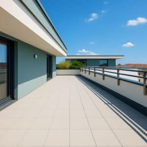 ... umlaufende Dachterrasse