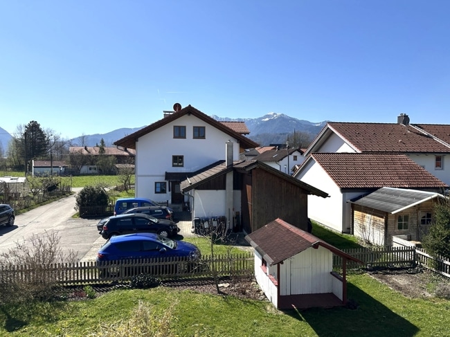 Blick vom Südbalkon