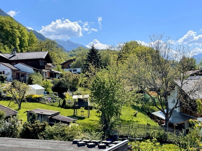 Blick Richtung Zugspitze