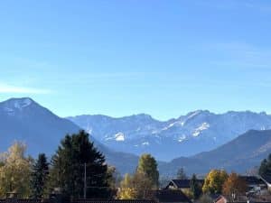 Weitblick in die Berge