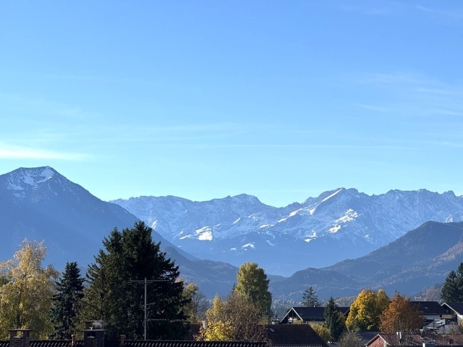 Weitblick in die Berge