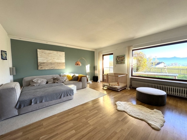 ...und Zugang zur Terrasse