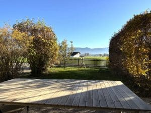 Weitblick von der Terrasse