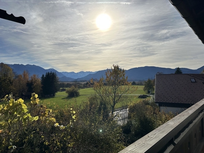 Sonne von morgens bis abends