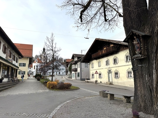 Ortskern von Bad Kohlgrub