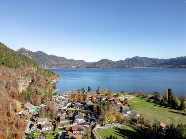 hoch über dem Walchensee