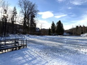 Umgebungsaufnahme im Winter