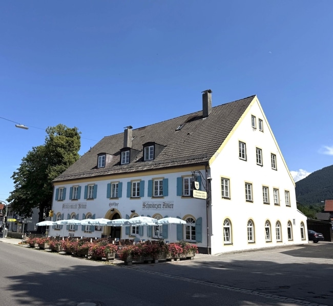 Sommerimpression des Altbaus