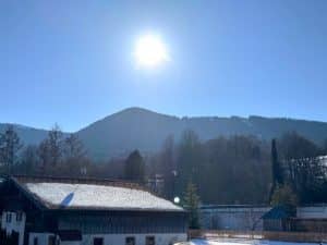 Ausblick in die Berge