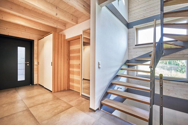 Eingangsbereich und Treppe