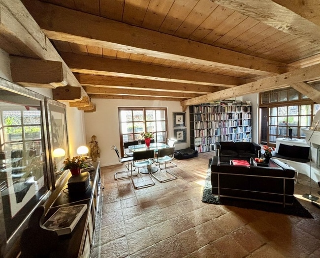 offenes Wohn- und Esszimmer