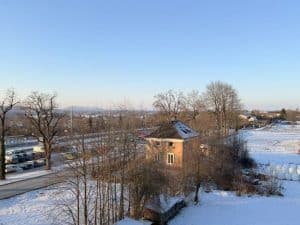 Weitblick vom Schlafzimmer aus