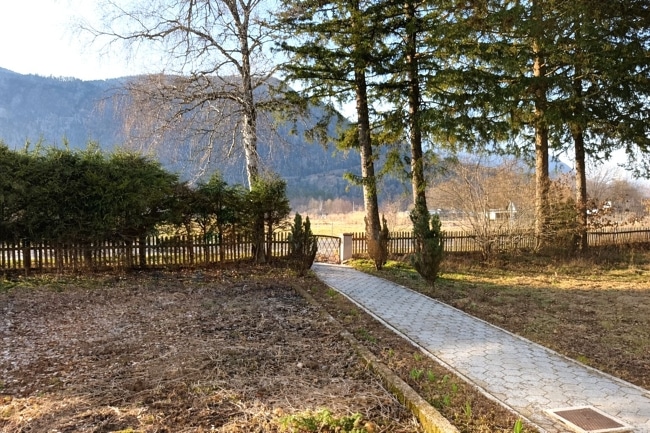 freier Blick vom Grundstück aus