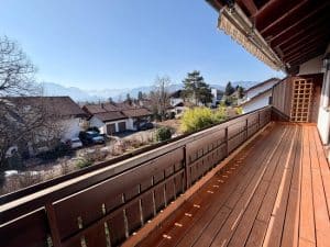 großzügiger Balkon