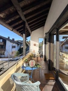 12 Meter langer Südbalkon