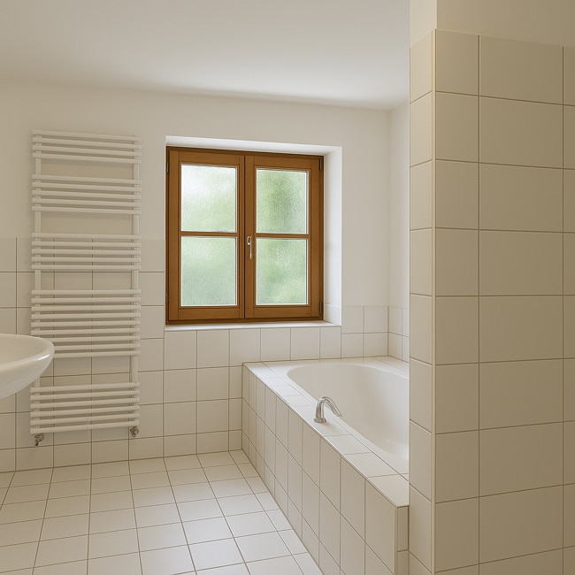 Bad mit Wanne und Dusche