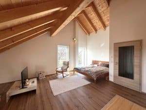 Studio DG mit Sichtdachstuhl
