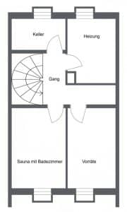Grundriss Keller