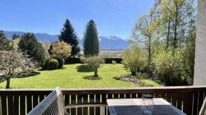 Ausblick vom Balkon