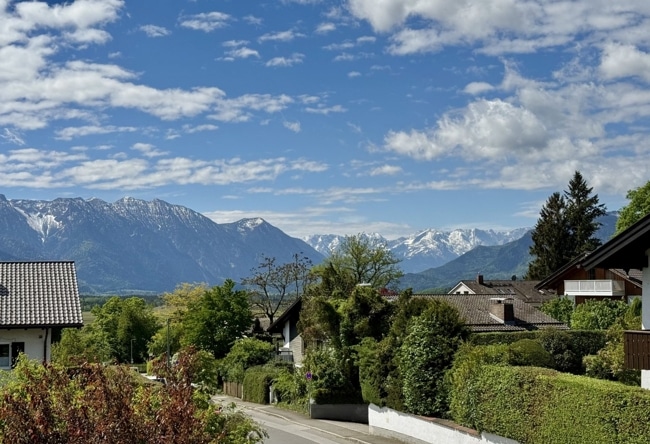 traumhafter, unverbaubarer Bergblick