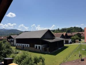 Blick vom Westbalkon