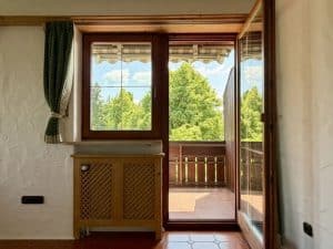 Ausgang auf Süd-Balkon