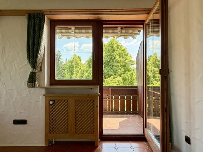Ausgang auf Süd-Balkon