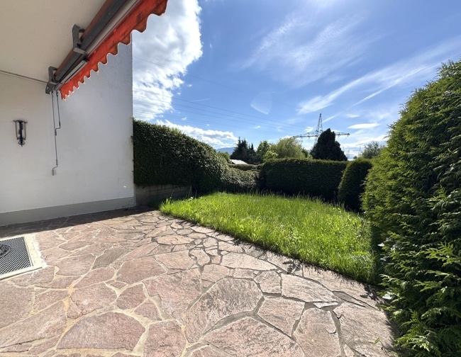 Terrasse und Garten