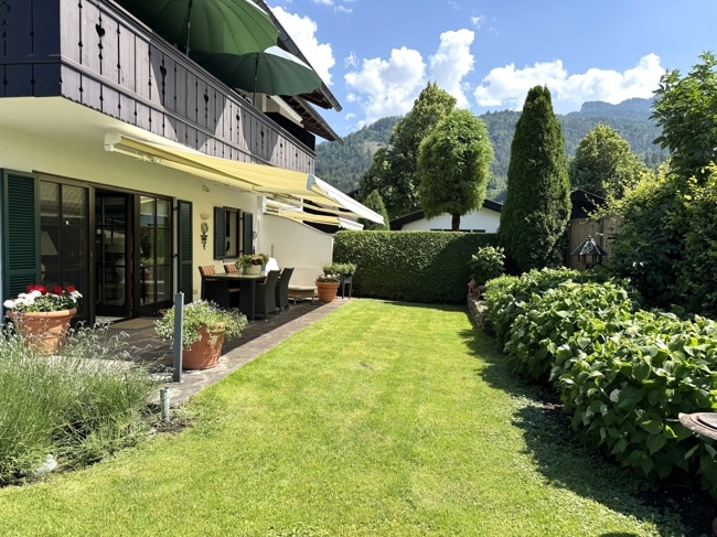 Terrasse und Garten