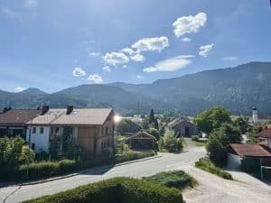 traumhafter Ausblick vom Balkon