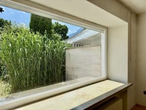 Ausblick in den Garten