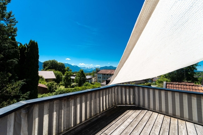 Blick ins Wettersteinmassiv