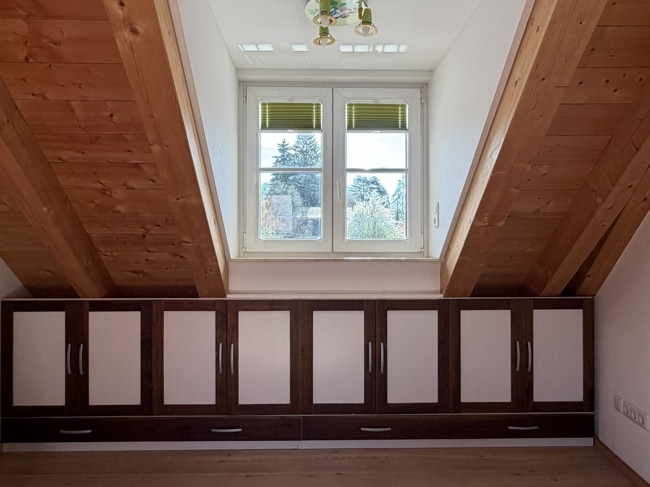 Schlafzimmer im DG