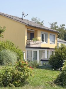 Hausansicht von hinten