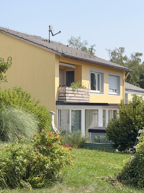 Hausansicht von hinten