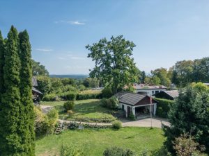 Ausblick aus künftigem Obergeschoss