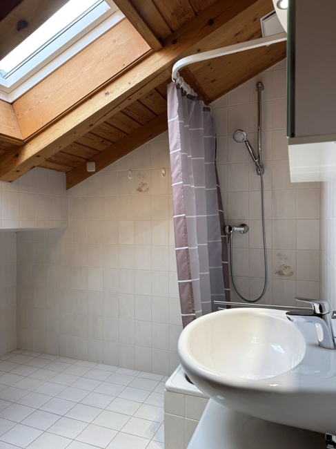 Badezimmer mit Dusche